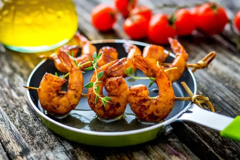 Can the prawns be reheated? - The best way