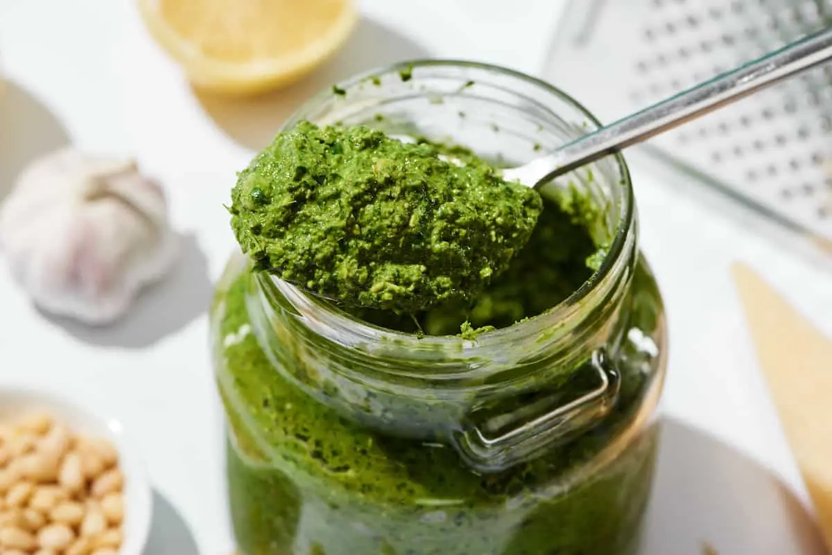 How to keep pesto green - The best way