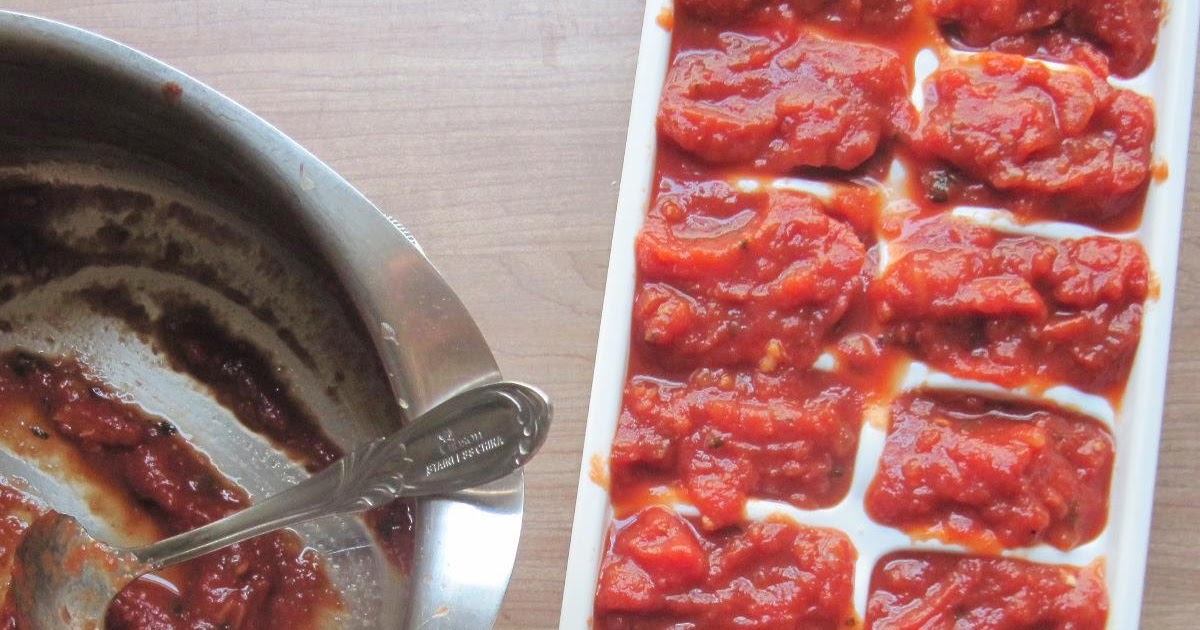 Can pizza sauce be frozen?